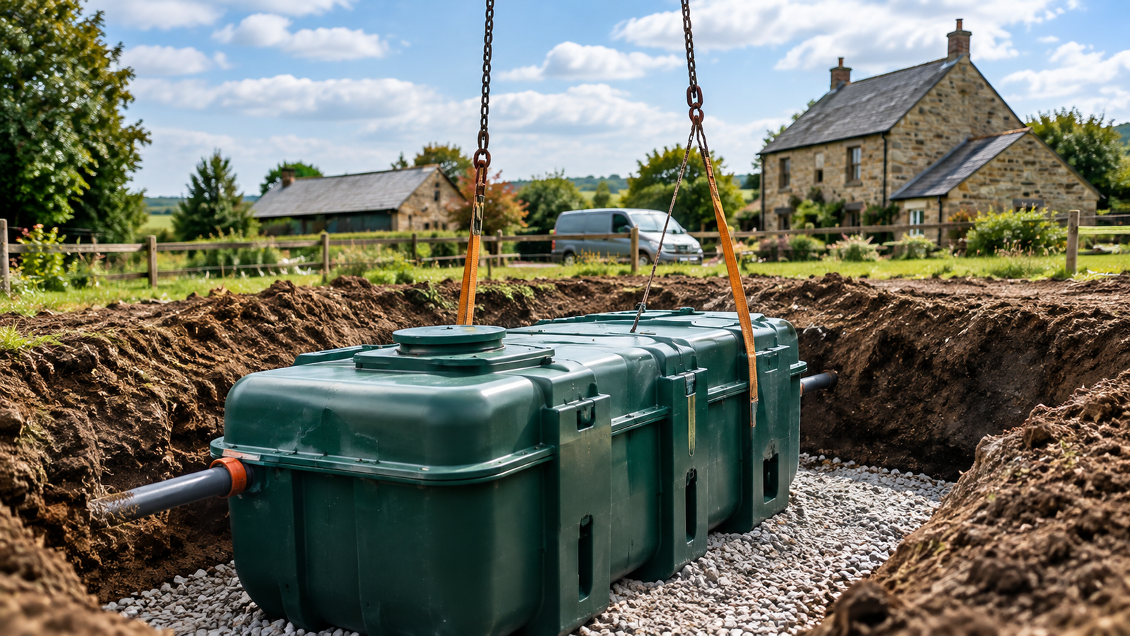 Mini treatment plant installation